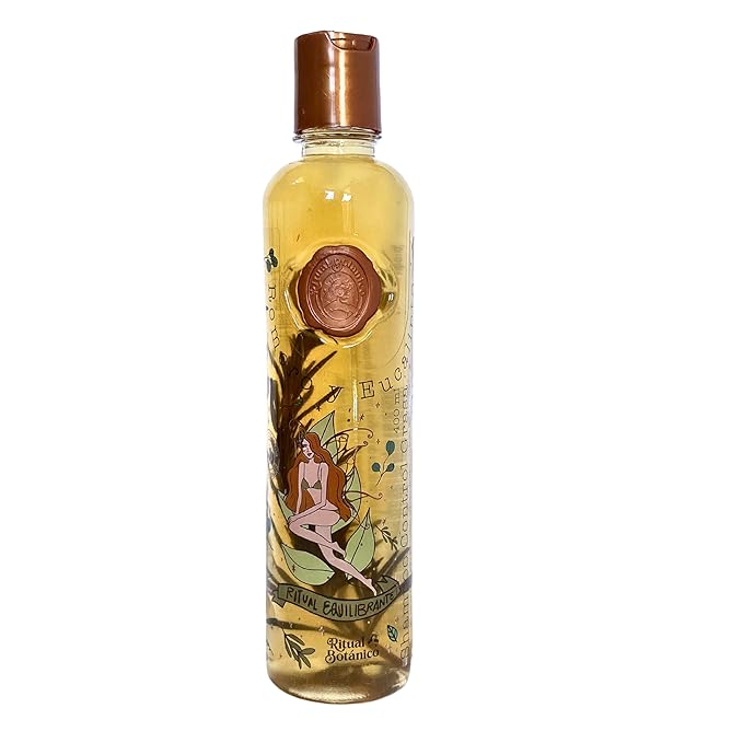 SHAMPOO CONTROL GRASA CON ROMERO Y EUCALIPTO (RITUAL BOTANICO) x 400ML