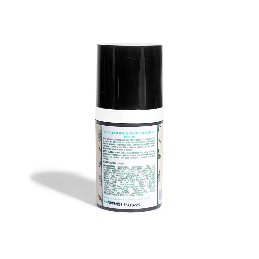 ACEITE REPARADOR DE PUNTAS LA RECETA 30ML