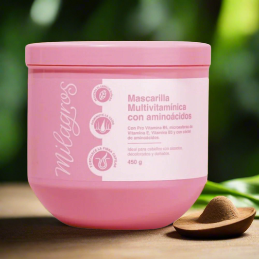 MASCARILLA CAPILAR MULTIVITAMINICA MILAGROS X 450G