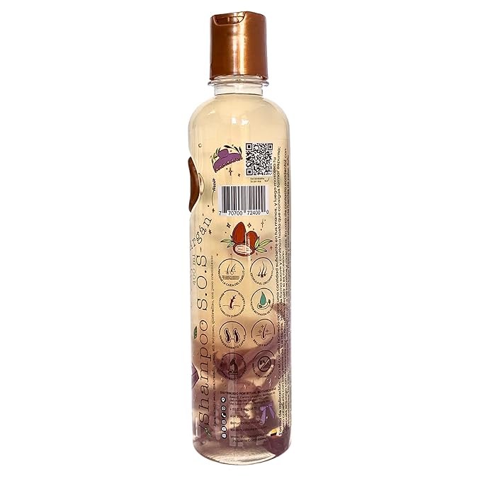 SHAMPOO S.O.S CON CEBOLLA Y ARGAN X 400ML