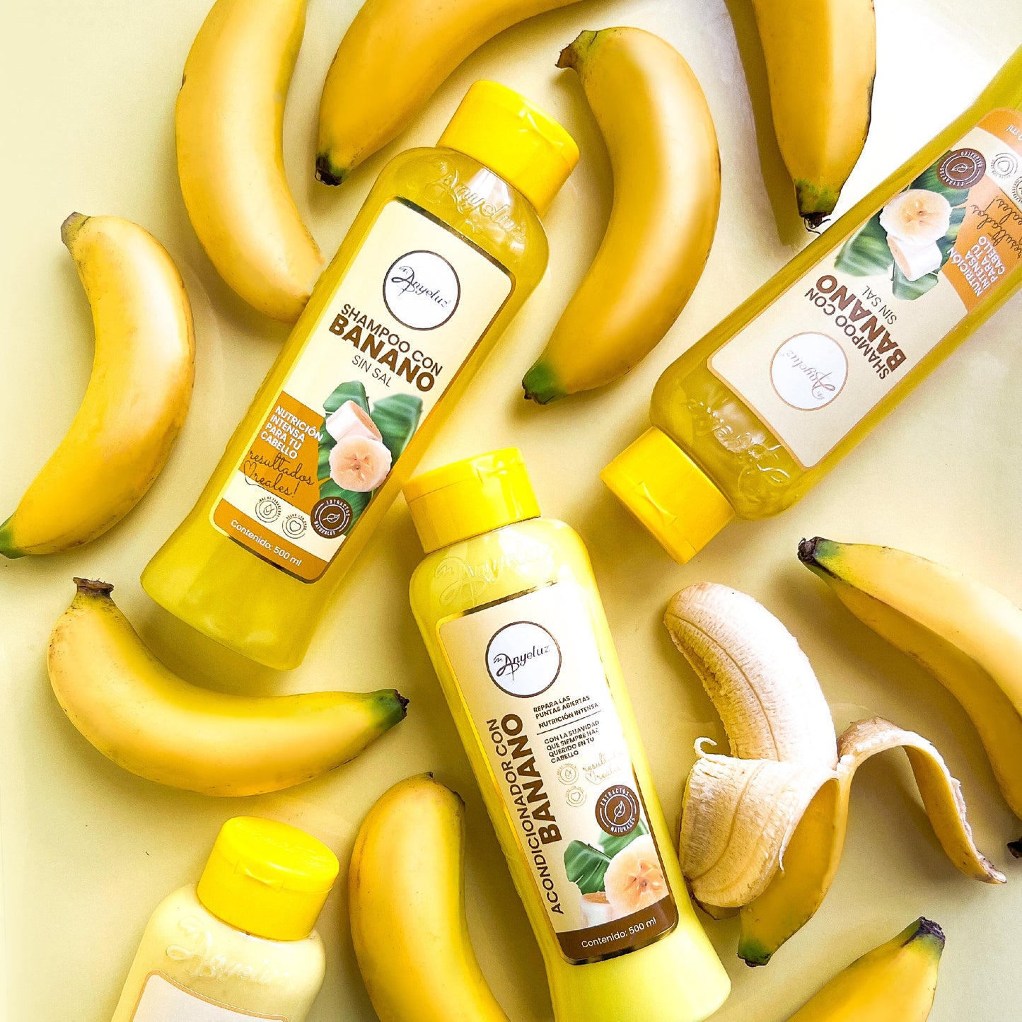 ACONDICIONADOR CON BANANO ANYELUZ X500ML