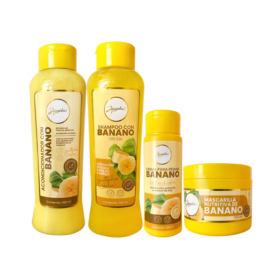 SHAMPOO CON BANANO ANYELUZ X500ML