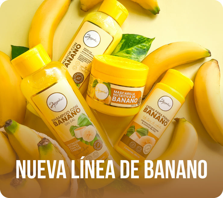 CREMA PARA PEINAR CON BANANO ANYELUZ