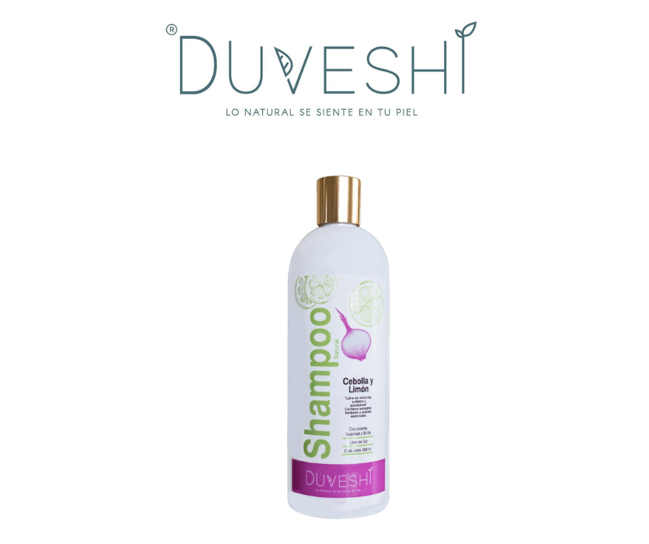 SHAMPOO CON CEBOLLA Y LIMON DUVESHI 500ML