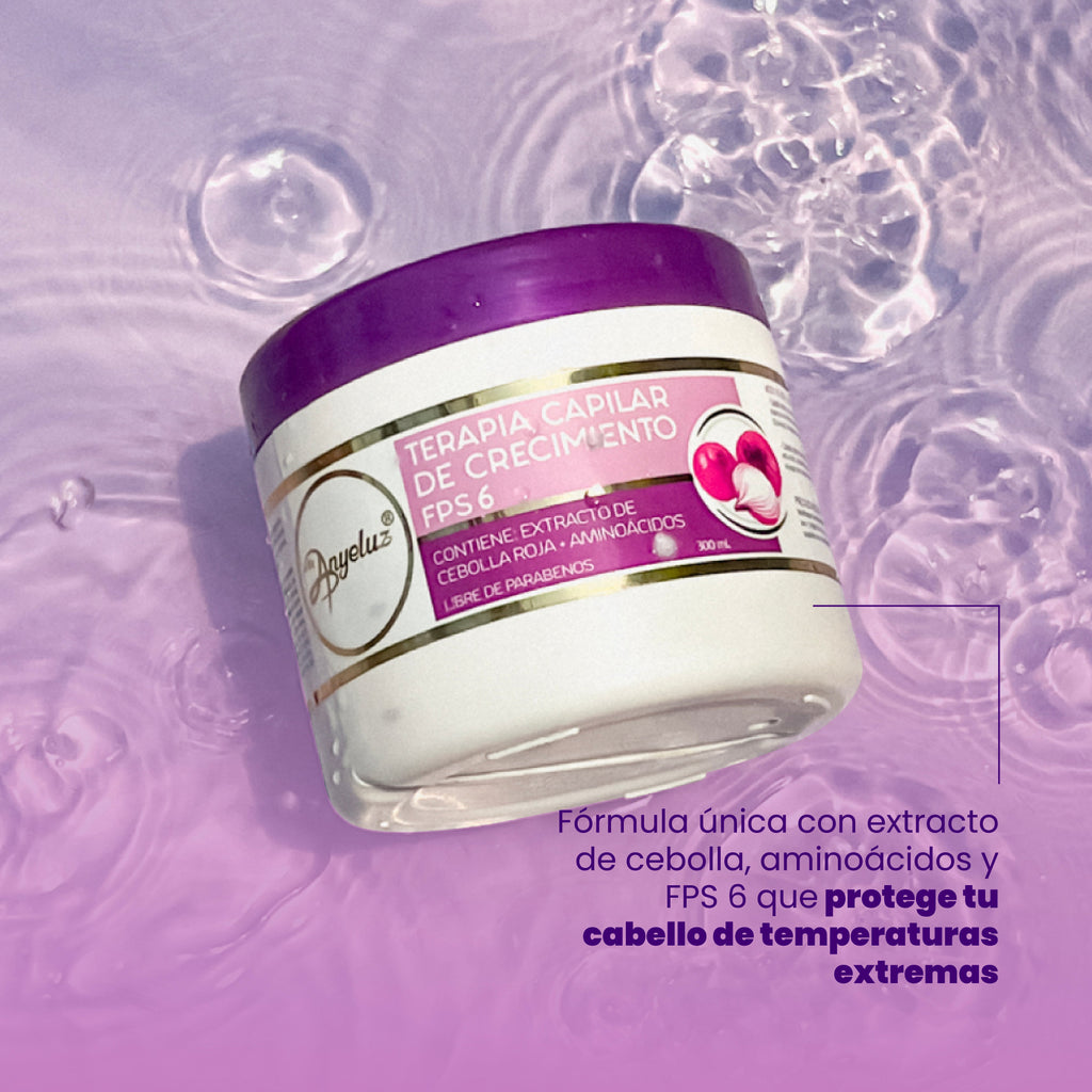 TERAPIA CAPILAR DE CRECIMIENTO CEBOLLA ANYELUZ