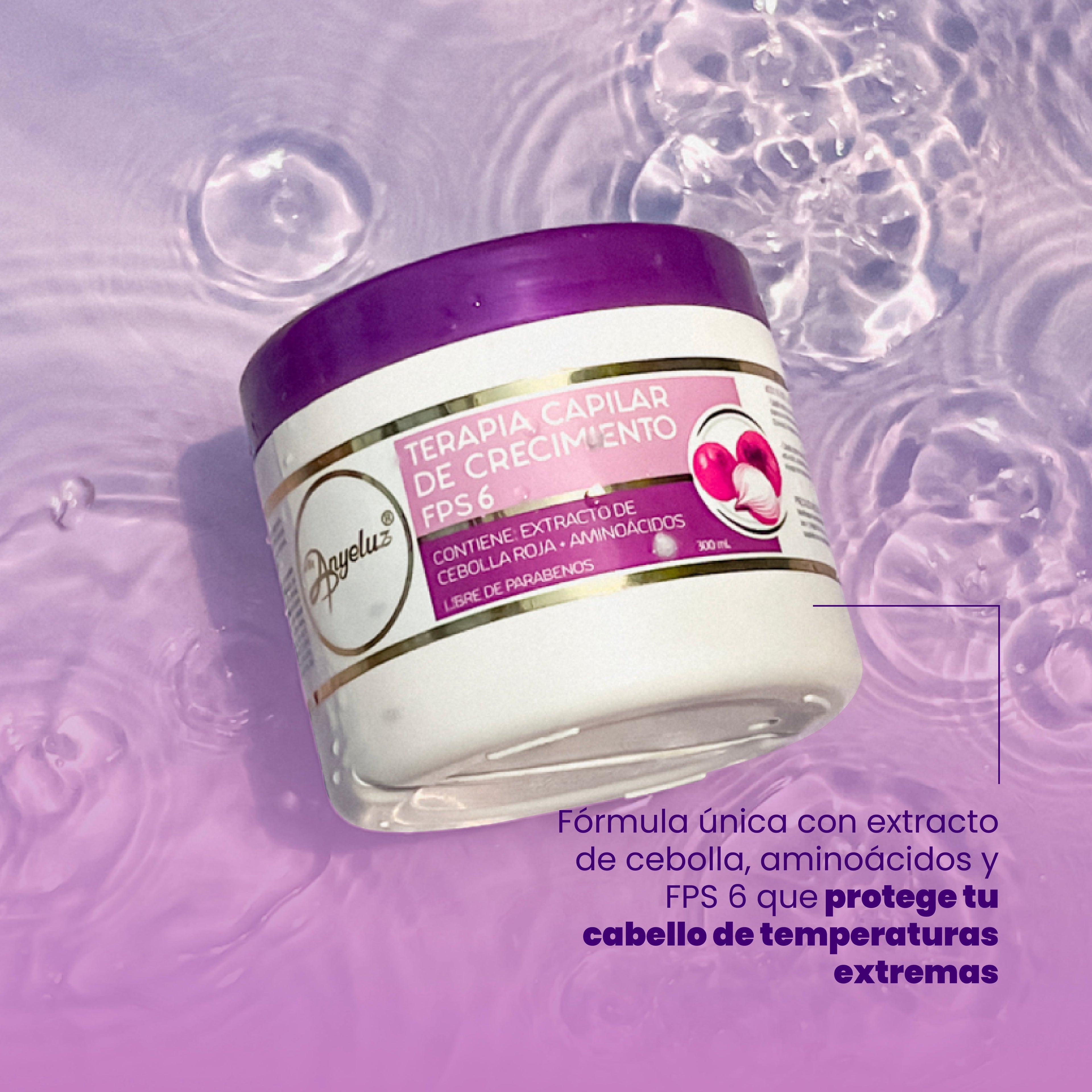TERAPIA CAPILAR DE CRECIMIENTO CEBOLLA ANYELUZ