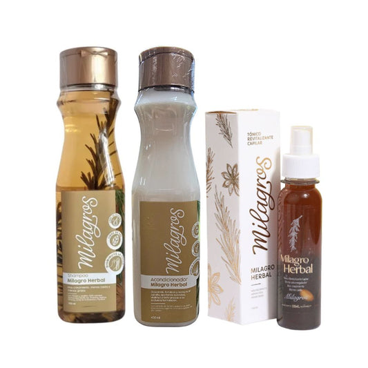 KIT TRÍO MILAGRO HERBAL