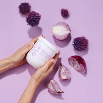 MASCARILLA CAPILAR REPARADORA INTENSIVA CON EXTRACTO DE CEBOLLA Y PÉPTIDOS