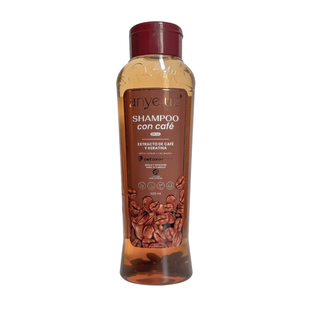 SHAMPOO CON CAFÉ ANYELUZ