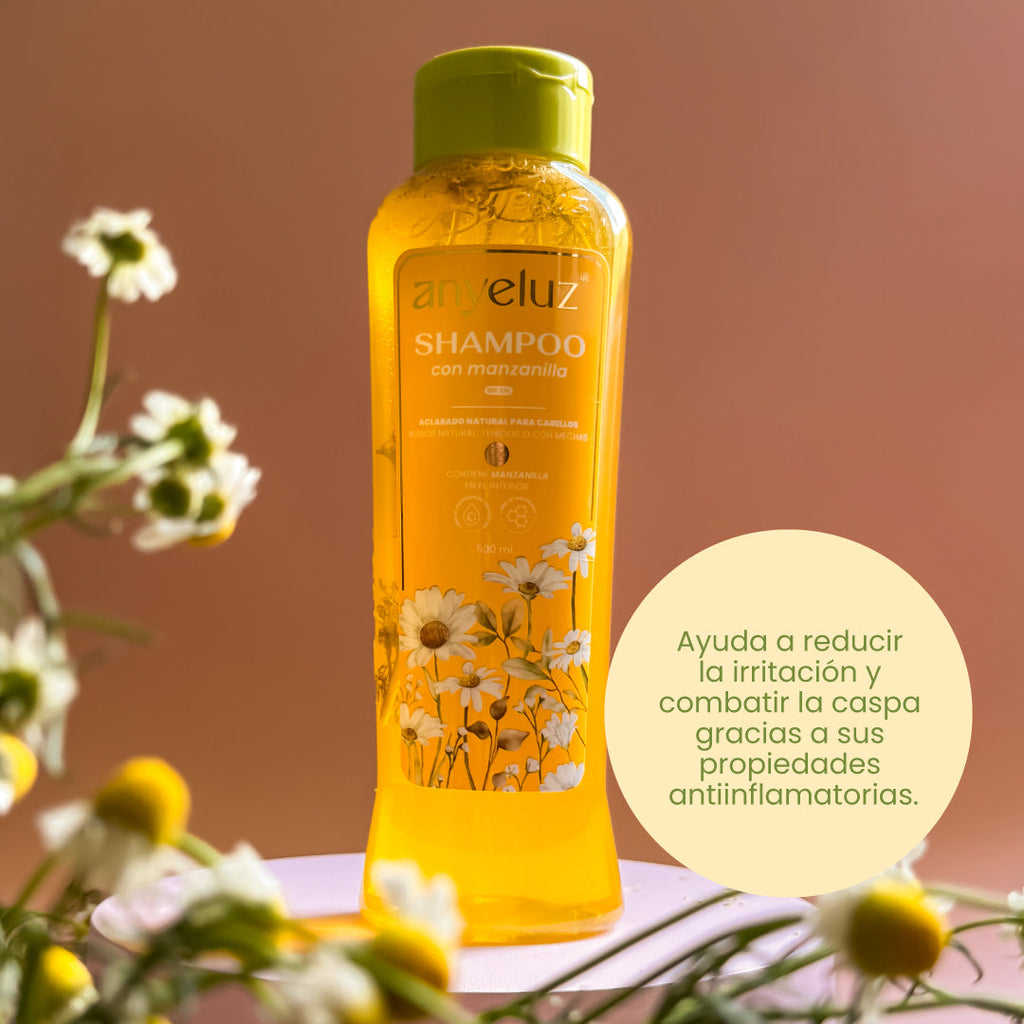 SHAMPOO CON MANZANILLA ANYELUZ