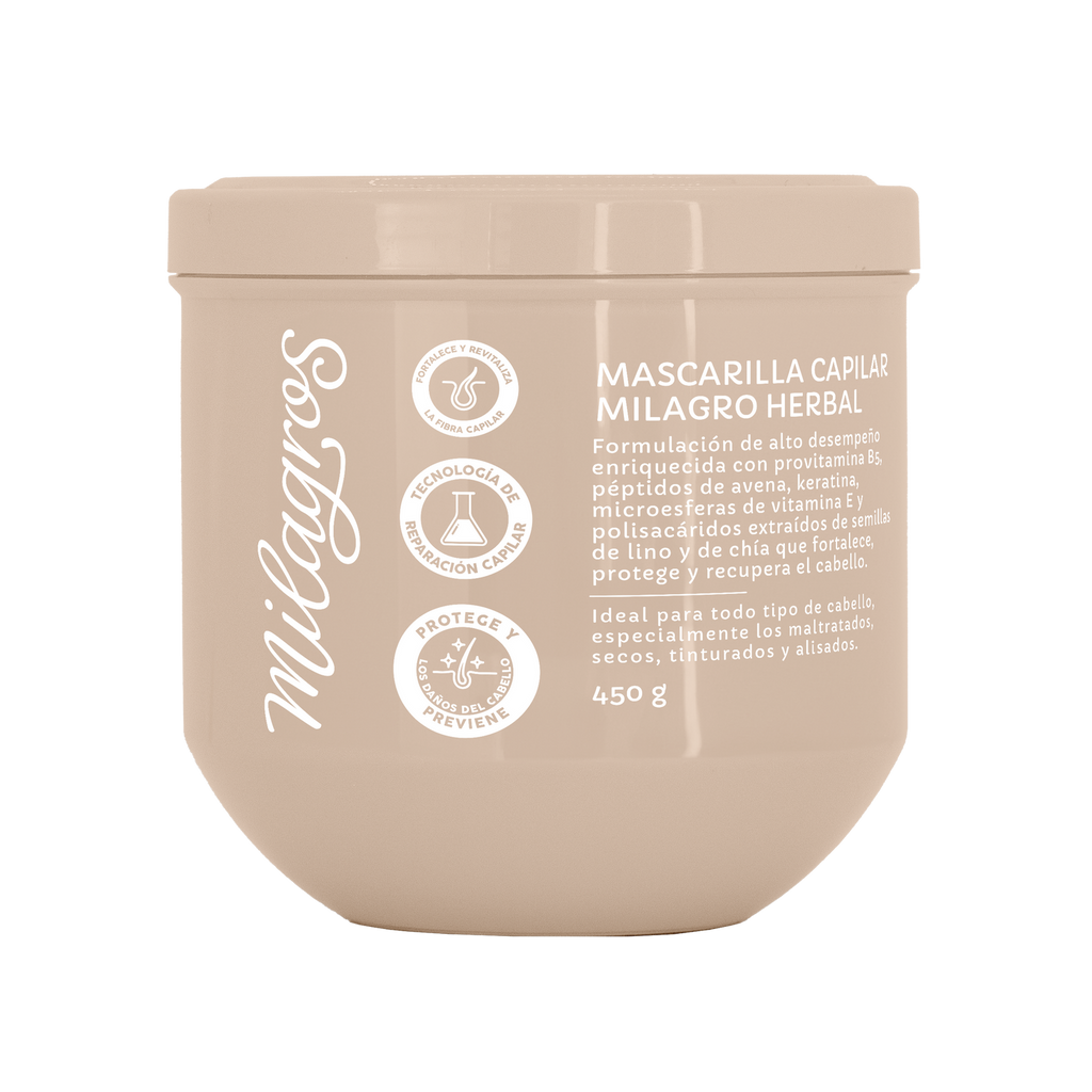 MASCARILLA CAPILAR MILAGRO HERBAL