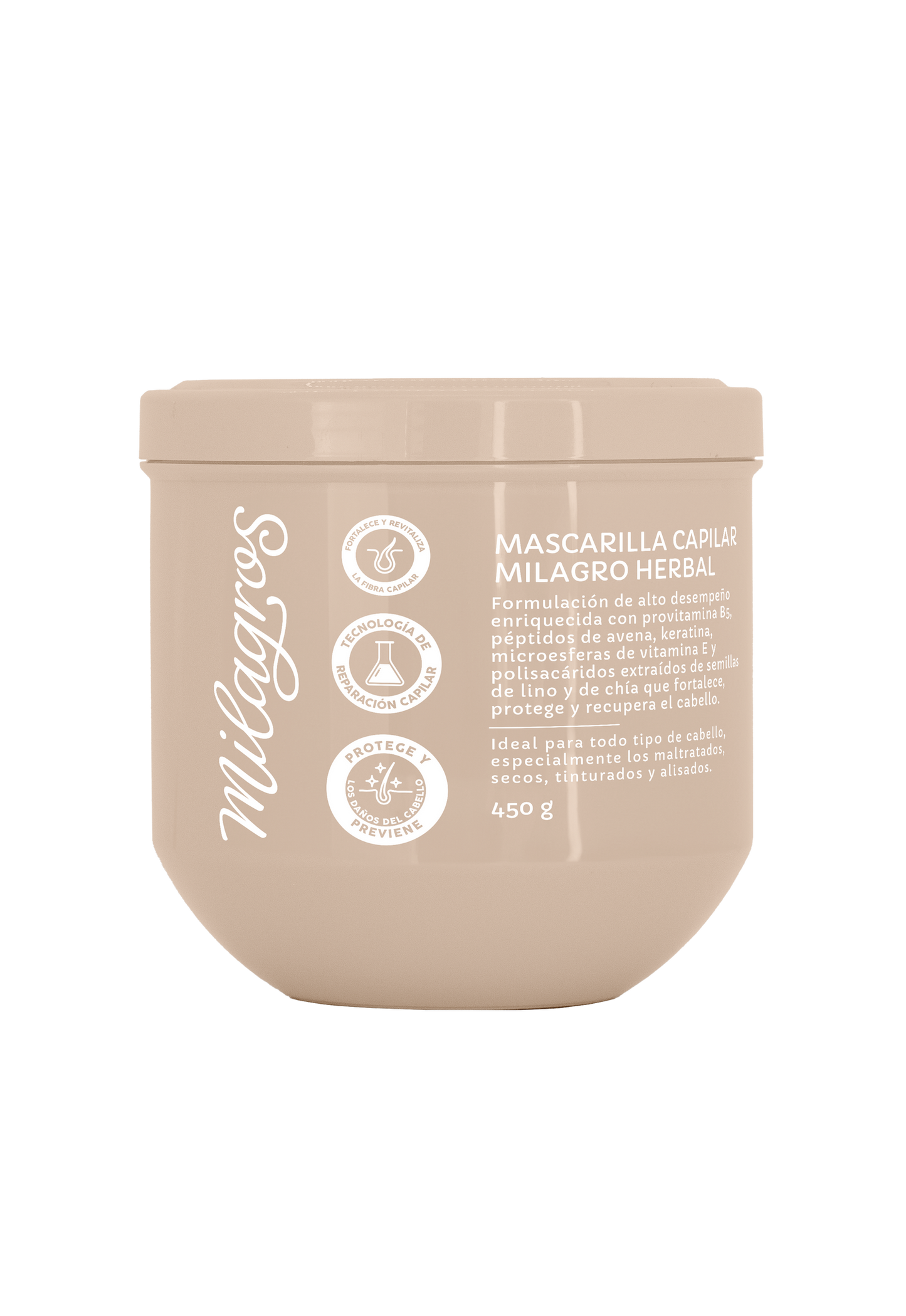 MASCARILLA CAPILAR MILAGRO HERBAL