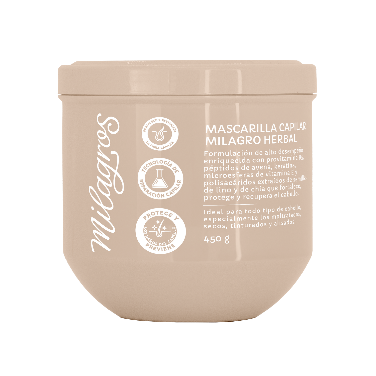 MASCARILLA CAPILAR MILAGRO HERBAL