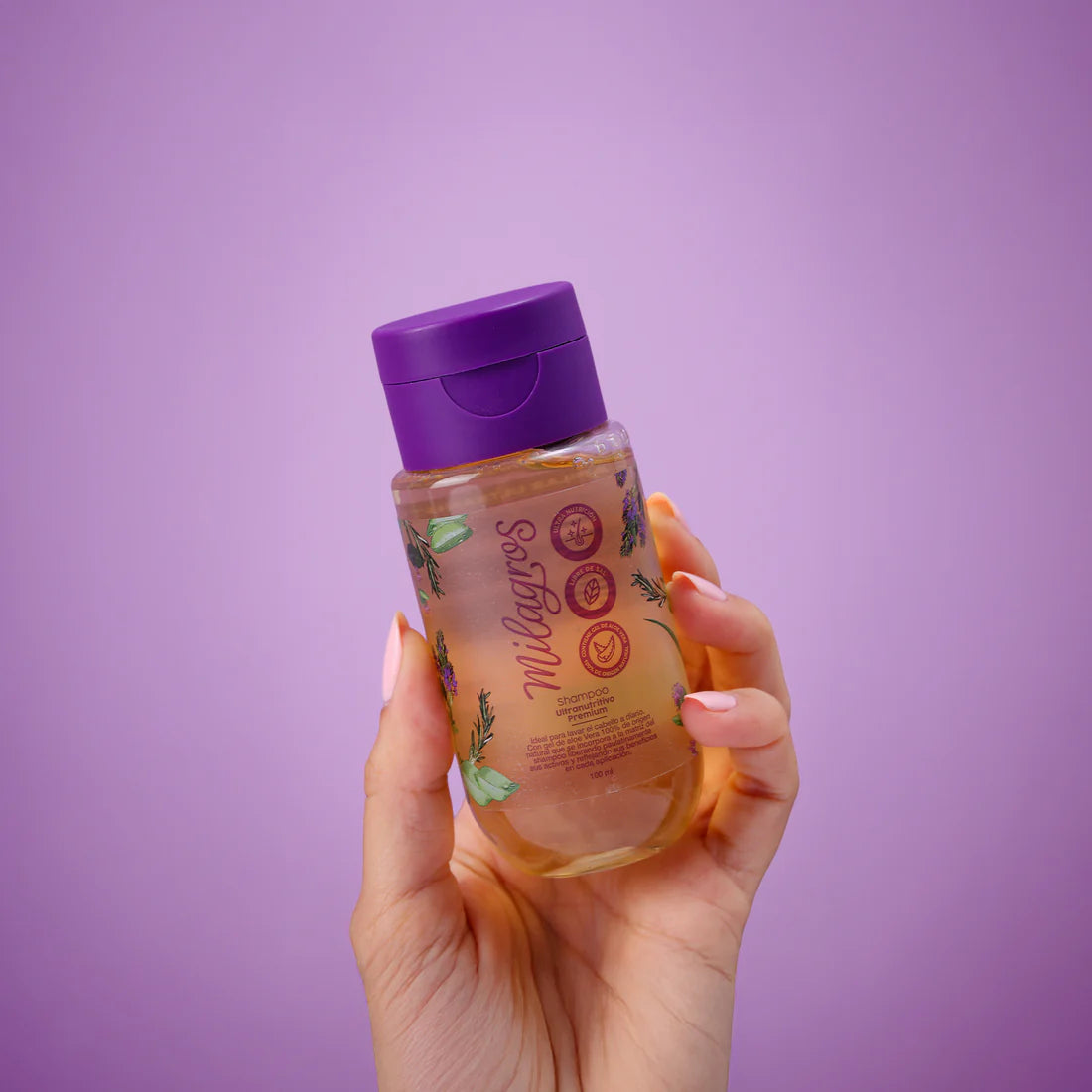 SHAMPOO ULTRA NUTRITIVO PREMIUM MINI MILAGROS 100ML