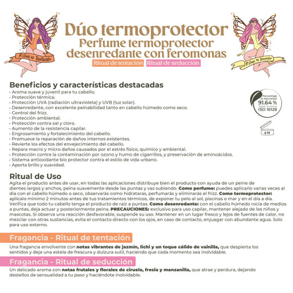 DUO PERFUME TERMOPROTECTOR RITUAL BOTANICO