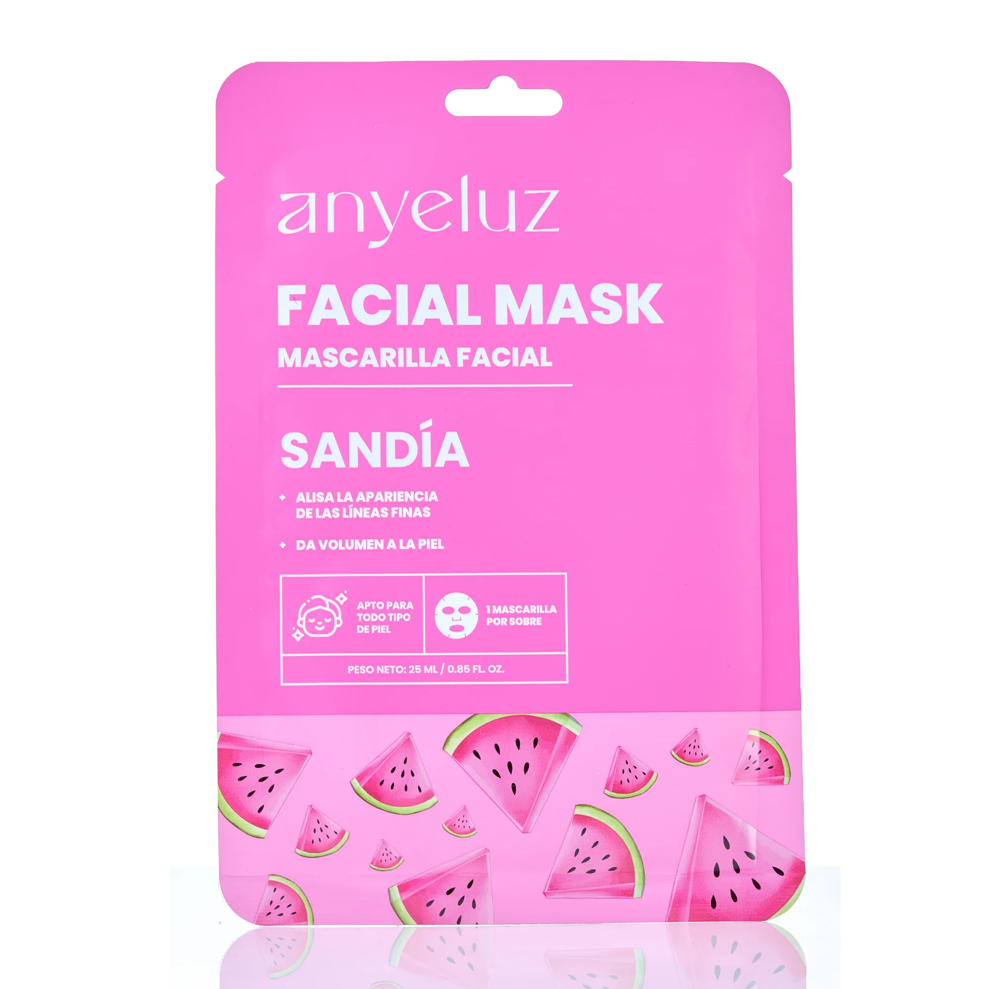 MASCARILLA FACIAL SANDÍA ANYELUZ