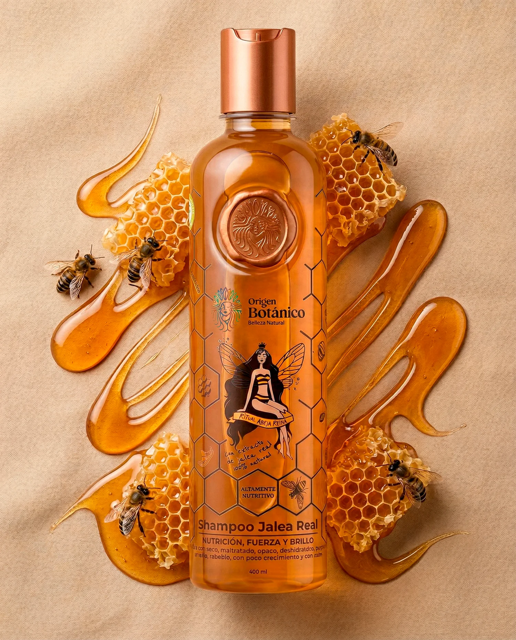 SHAMPOO JALEA REAL ORIGEN BOTANICO 400ML