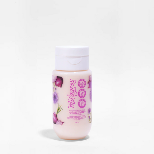 ACONDICIONADOR ANTIFRIZZ Y FORTALECEDOR CON EXTRACTO DE CEBOLLA Y PÉPTIDOS MINI 100ML
